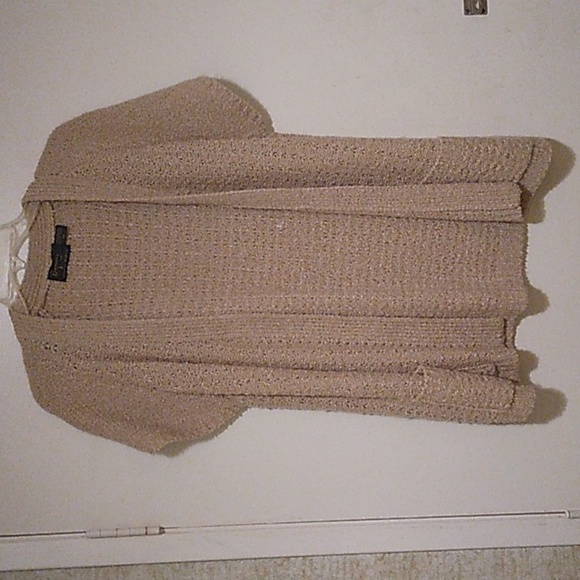 Two Bonnie Lee cable kit open sweaters sz 44 - Picture 4 of 4